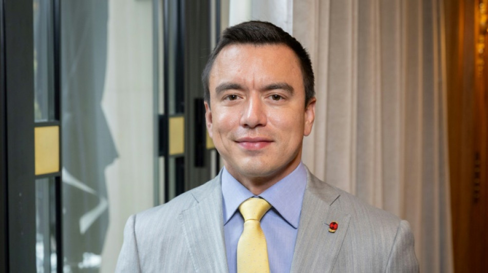 "Estamos abiertos a dialogar con M&eacute;xico" pero con condiciones, dice a AFP el presidente de Ecuador