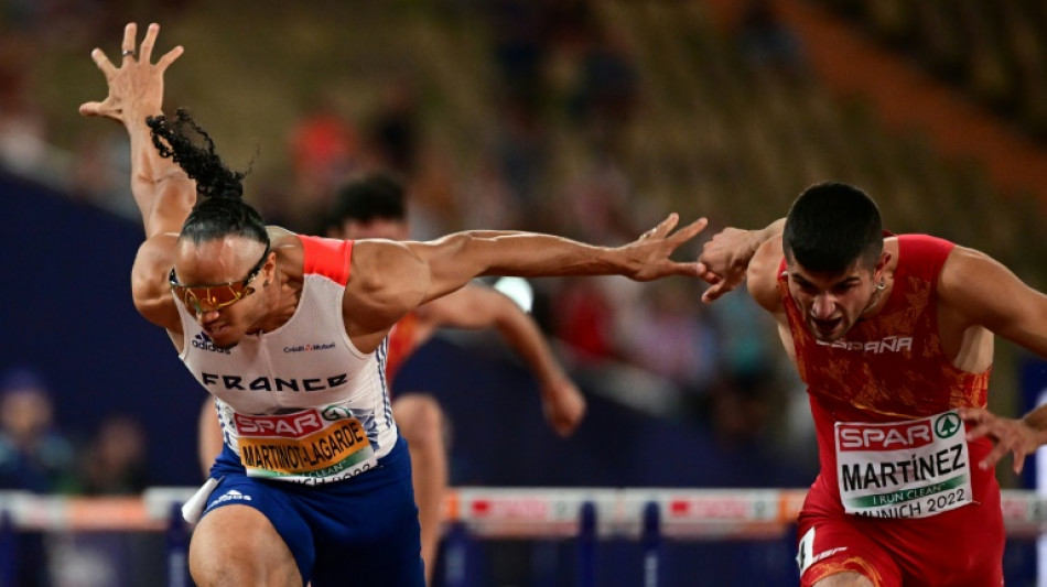 Euro d'athl&eacute;tisme: Martinot-Lagarde en habitu&eacute;, Kwaou-Mathey et Pontvianne en n&eacute;o-m&eacute;daill&eacute;s