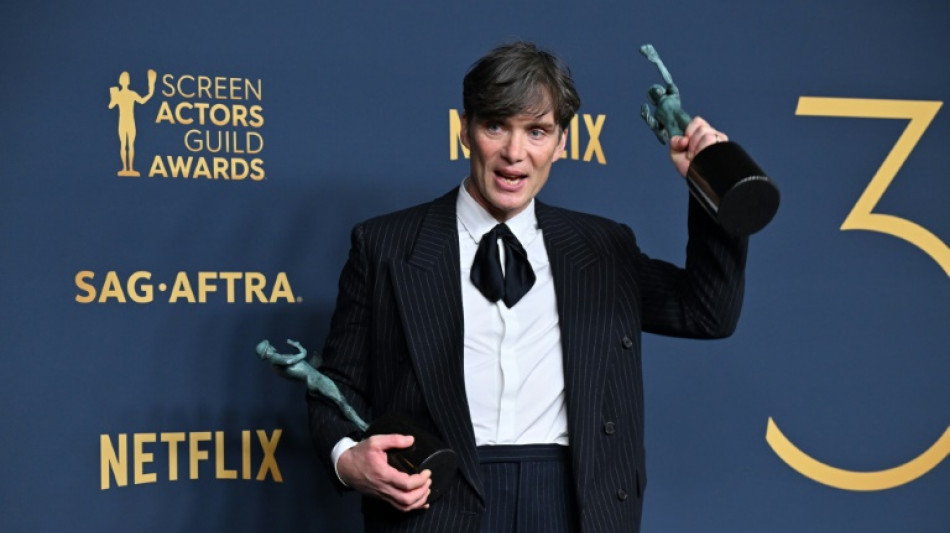 "Oppenheimer" vence o principal pr&ecirc;mio do Sindicato dos Atores