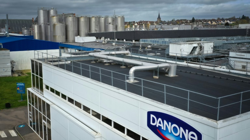 Danone confiant dans ses pr&eacute;visions de croissance apr&egrave;s un bon premier semestre