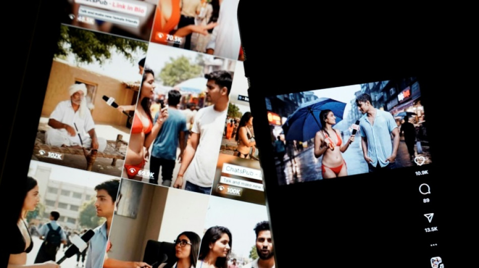 Sur internet, la vogue des fausses vidéos générées par l'IA alimente le sexisme