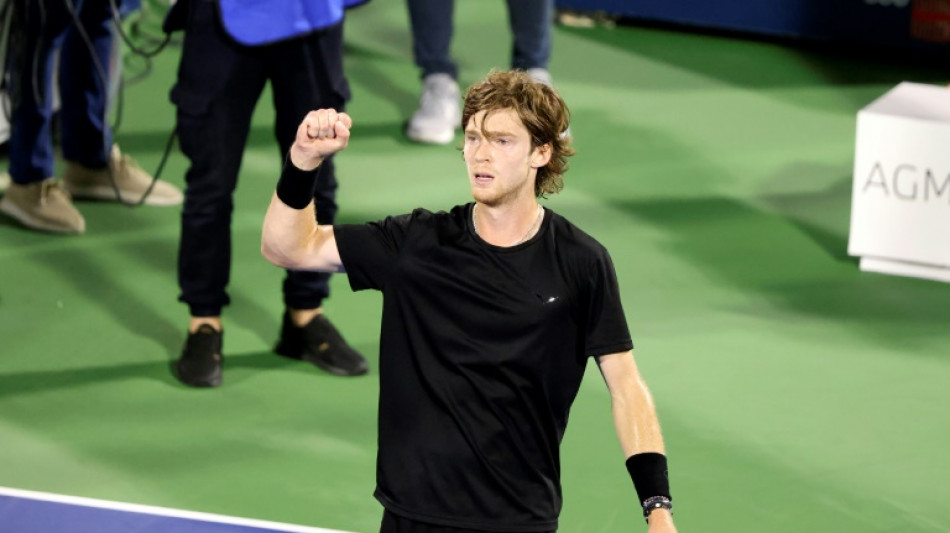 Tennis: le Russe Rublev, finaliste &agrave; Duba&iuml;, r&eacute;affirme son hostilit&eacute; &agrave; la guerre