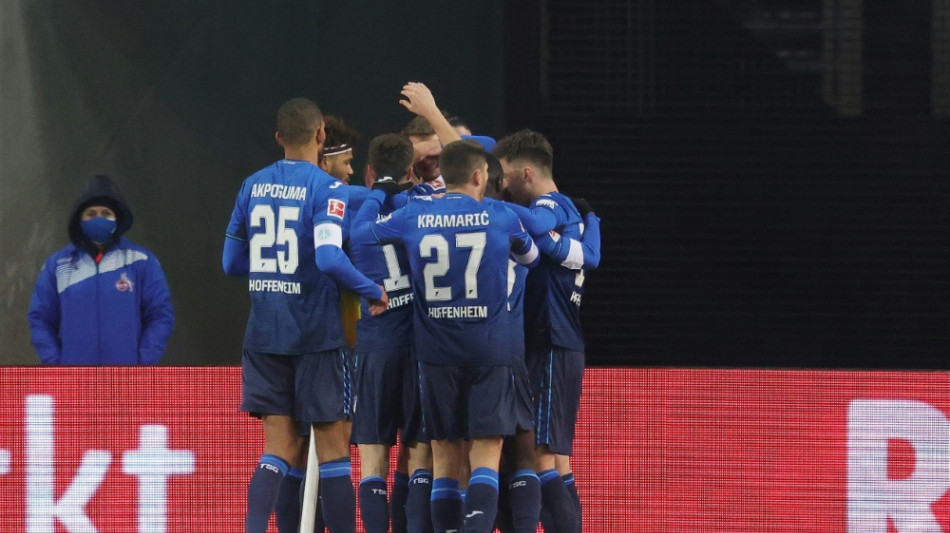 Hoffenheim nach Sieg in K&ouml;ln auf Champions-League-Kurs