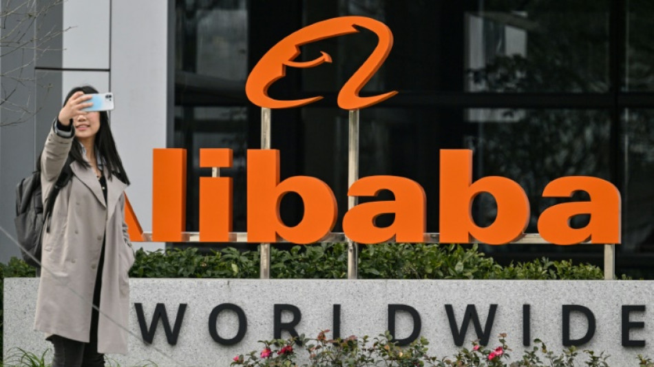 China's Alibaba says annual revenue up six percent year-on-year