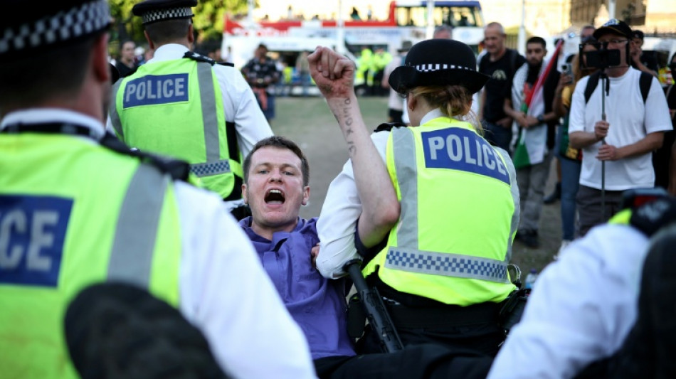 Cerca de 70 inculpados en Londres por manifestarse en apoyo de una organización propalestina prohibida