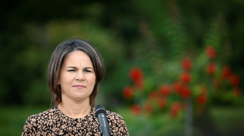 Baerbock trifft zu &Uuml;berraschungsbesuch in Kiew ein