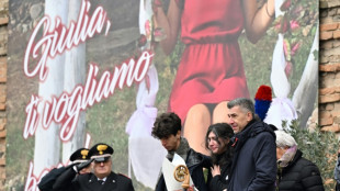 Une Italie sous le choc des f&eacute;minicides rend un dernier hommage &agrave; Giulia Cecchettin