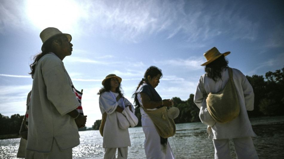 Des autochtones colombiens en "m&eacute;decins" au chevet du Rh&ocirc;ne