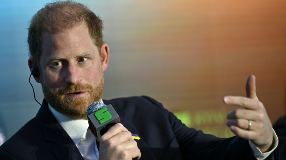 Echoing Diana, Prince Harry visits Ukraine's deminers
