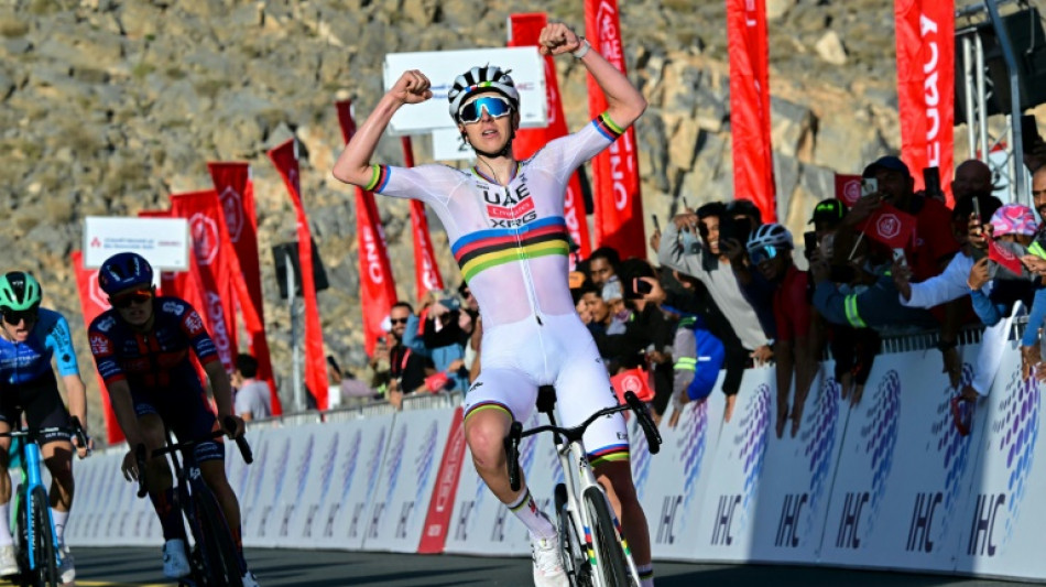 Cyclisme: Pogacar signe son premier succ&egrave;s de la saison et prend les commandes de l'UAE Tour
