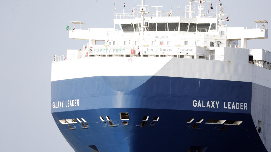 Houthi annunciano liberazione equipaggio nave Galaxy Leader
