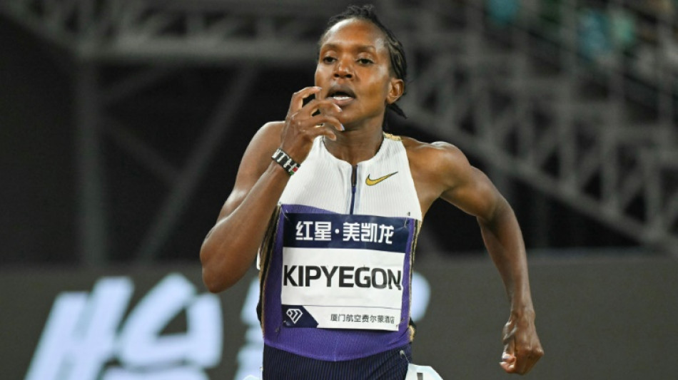 La atleta keniana Faith Kipyegon busca bajar de los cuatro minutos en la milla