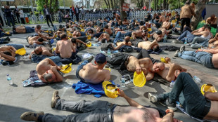 La polic&iacute;a turca disuelve una protesta de mineros en huelga de hambre