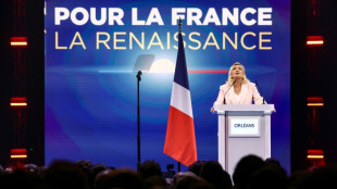 Pour son premier meeting sous tension, Le Pen promet une "renaissance" sans "rupture brutale"