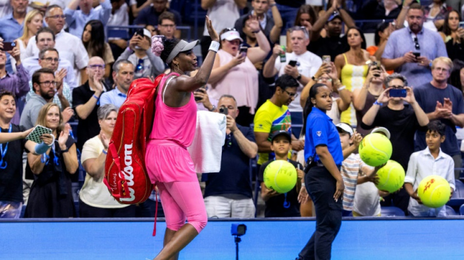 Venus bows out of 24th US Open
