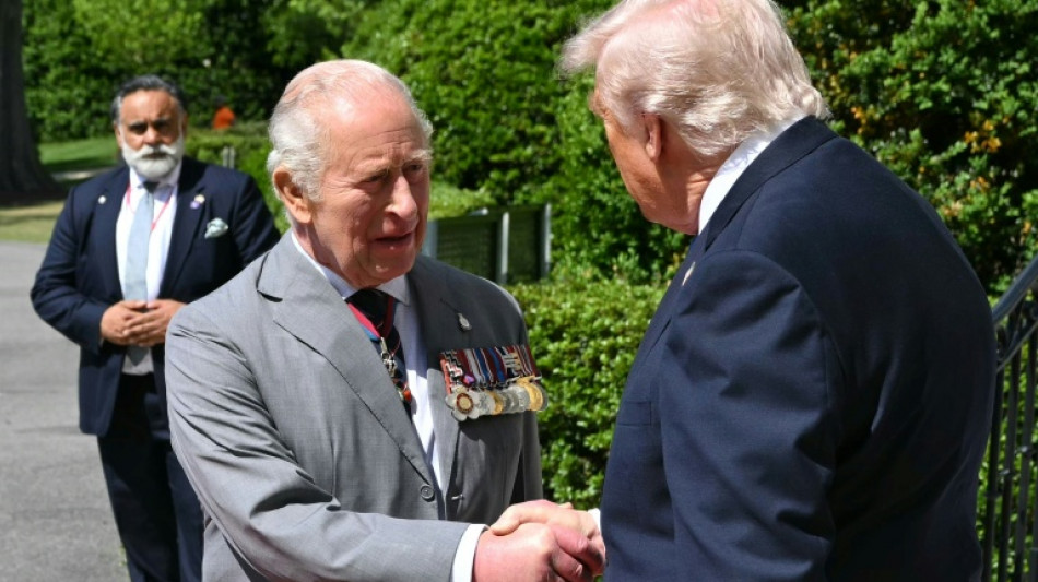 Trump hails 'greatest king' Charles as state visit wraps up