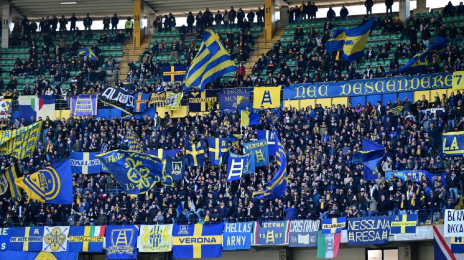 Verona hit with one-match stand closure after racist chants
