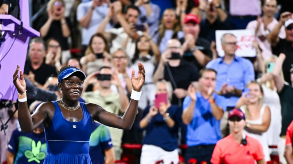 Tennis: la sensation Victoria Mboko en finale à Montréal contre Osaka
