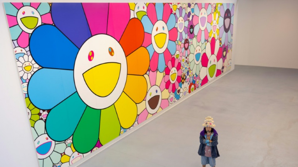 Takashi Murakami, star mondiale du pinceau aux algorithmes, m&eacute;fiant face &agrave; l'IA