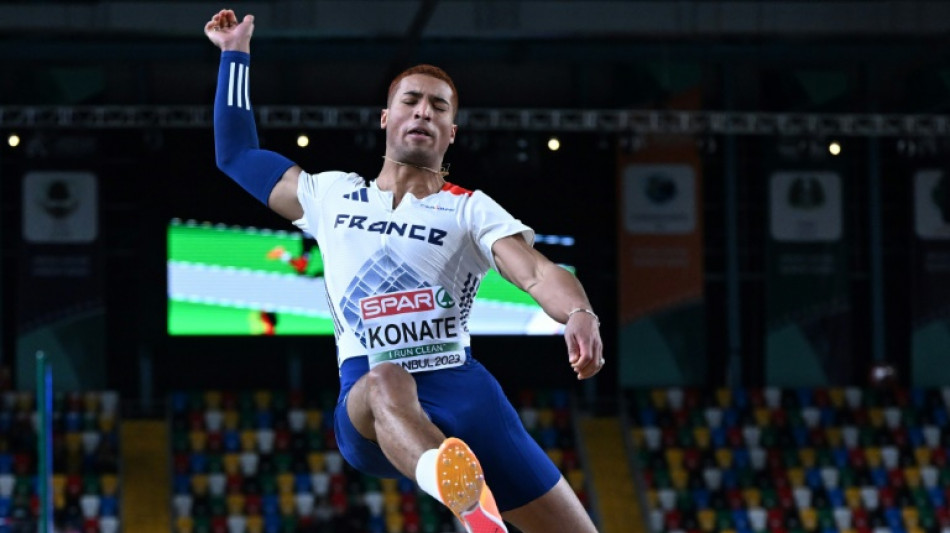 Euro d'athl&eacute;tisme en salle: Konat&eacute; en finale de la longueur, Pommery sorti