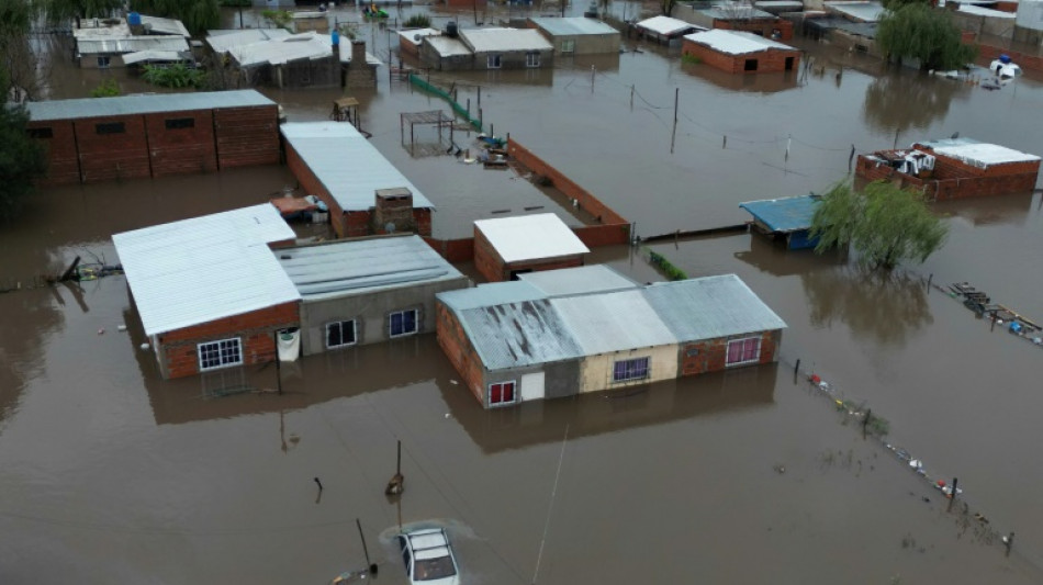 Inondations en Argentine: un mort, trois disparus et près de 2.000 évacués