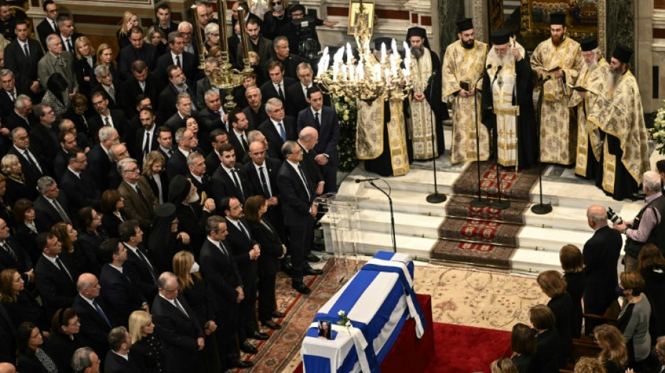 Gr&egrave;ce: l'ancien Premier ministre Costas Simitis inhum&eacute; apr&egrave;s un deuil national