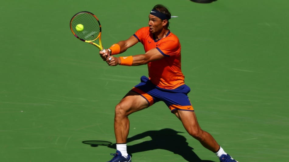 Rafa Nadal doblega al británico Evans y avanza a octavos de Indian Wells