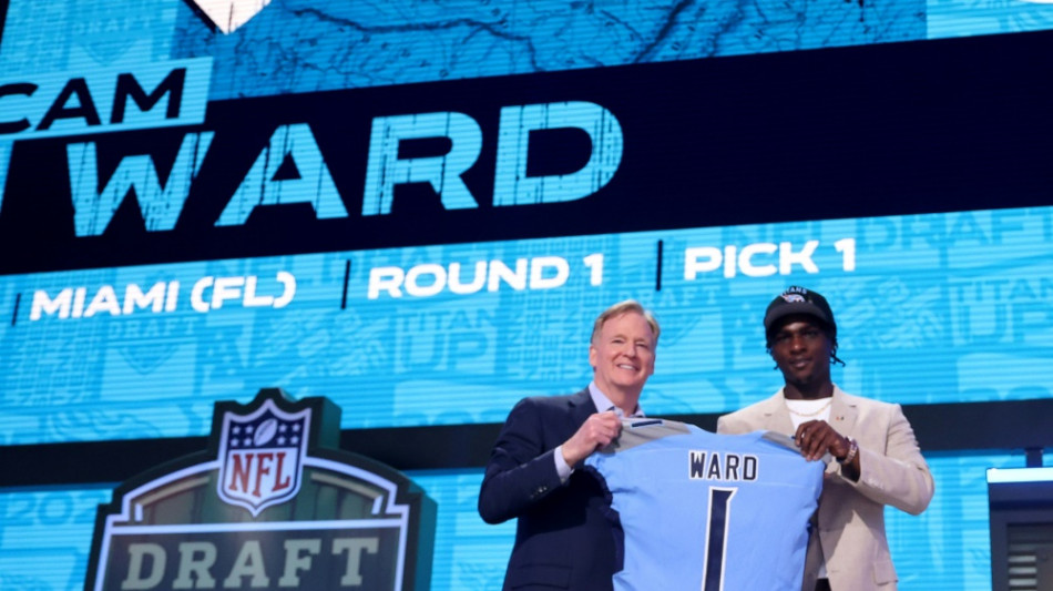 NFL-Draft: Titans w&auml;hlen Ward - Sanders muss warten