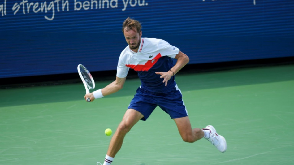 Sinner and Ruud crash out in Cincinnati as Medvedev advances 