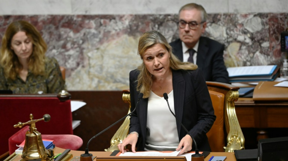 "T'es une merde" &agrave; un d&eacute;put&eacute;: il faut "s'&eacute;lever contre cette d&eacute;rive", selon Braun-Pivet