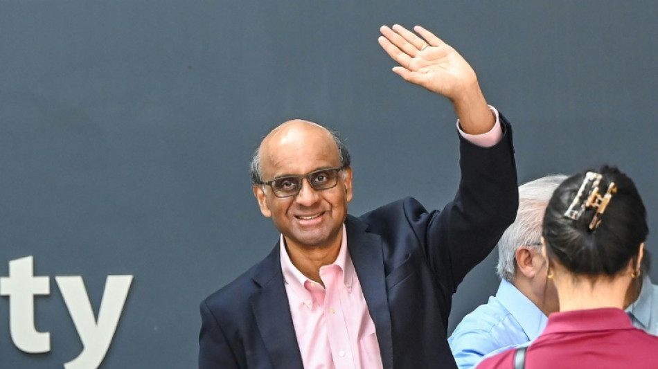 Singapore holds first contested presidential vote in over a decade