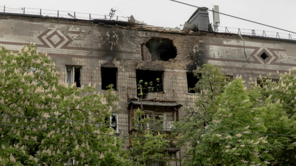 Ukraine, Russia trade aerial attacks ahead of WWII victory parade