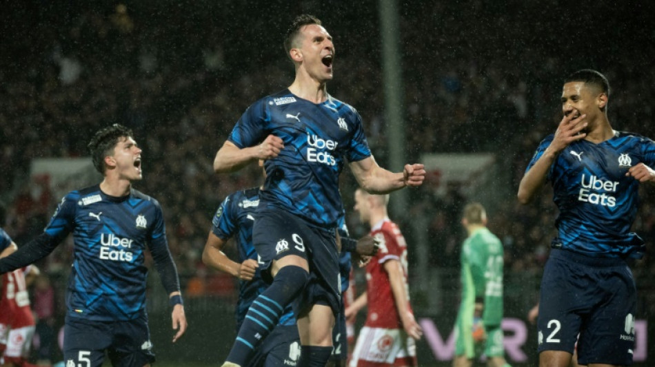 L1: Marseille s'impose 4-1 &agrave; Brest et prend la 2e place