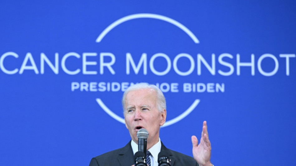 Invoquant la conqu&ecirc;te de la Lune, Biden r&ecirc;ve de "gu&eacute;rir les cancers une bonne fois pour toutes"