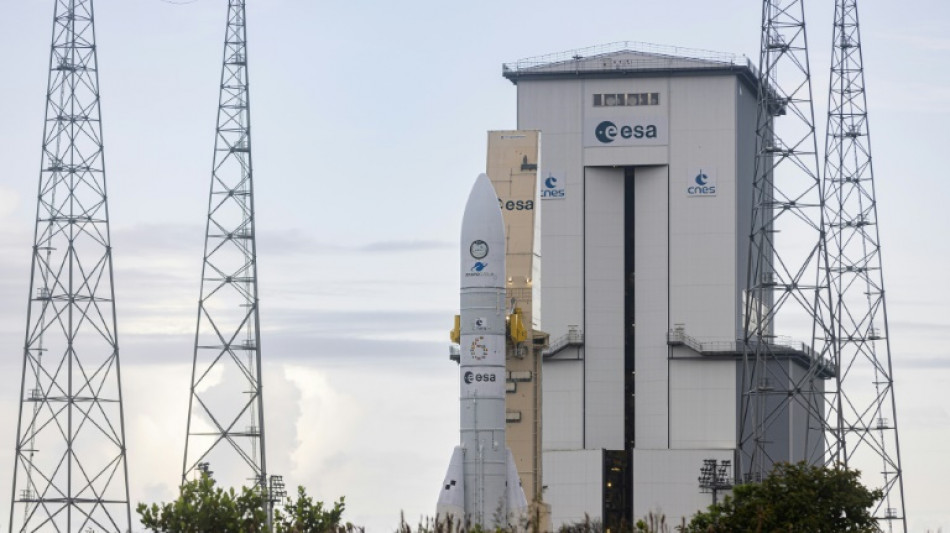 Start von Europas neuer Tr&auml;gerrakete Ariane-6 um eine Stunde verschoben