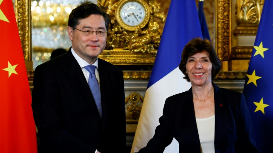 Colonna bekr&auml;ftigt bei Treffen mit Qin wichtige Rolle Chinas f&uuml;r Frieden