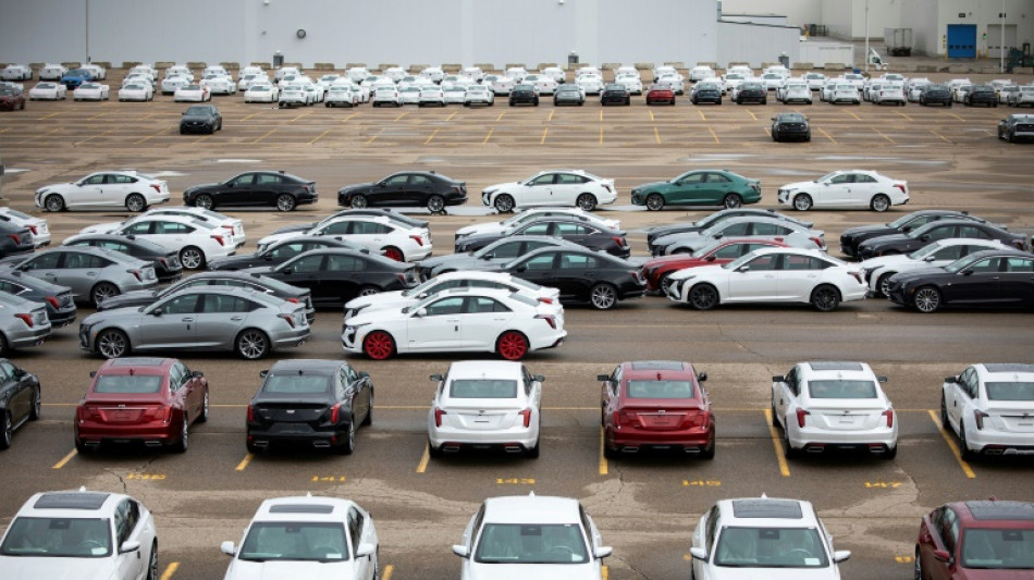 GM profits top estimates, but automaker reviewing outlook due to tariffs