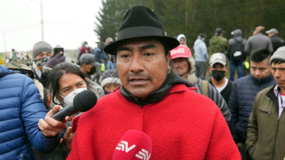La justicia de Ecuador ordena liberar al l&iacute;der ind&iacute;gena detenido en las protestas