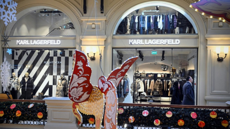 A Moscou, des produits occidentaux de luxe bien pr&eacute;sents malgr&eacute; le conflit ukrainien