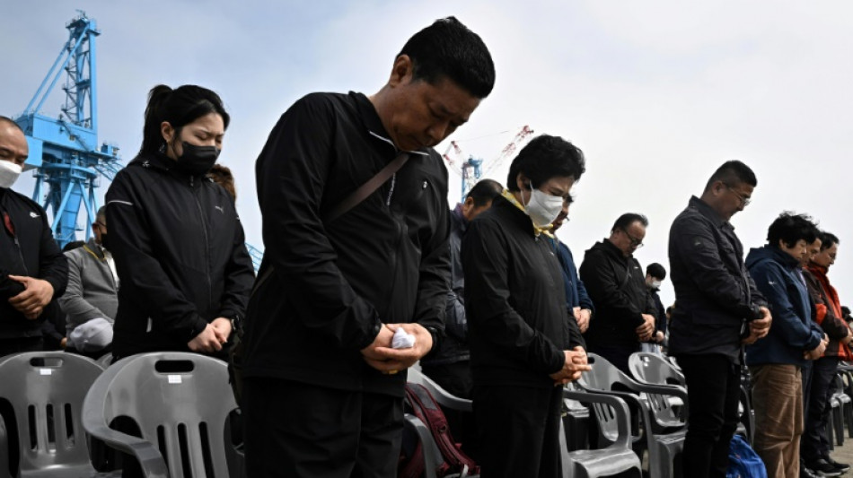 La Cor&eacute;e du Sud comm&eacute;more le naufrage d'un ferry en 2014