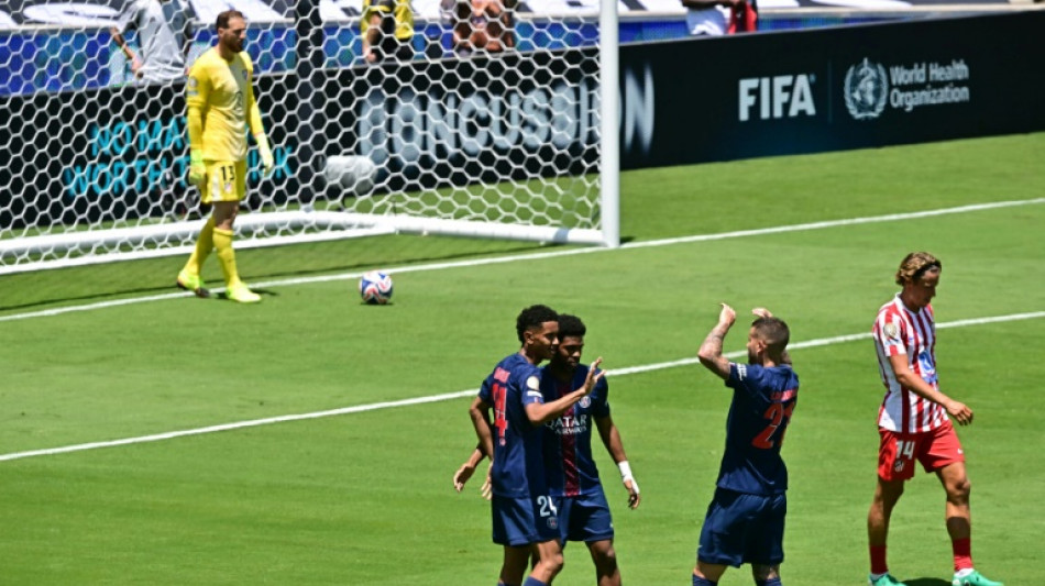 PSG goleia Atl&eacute;tico de Madrid (4-0) em sua estreia na Copa do Mundo de Clubes