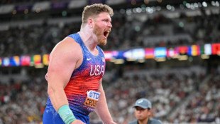 Shot put legend Crouser enjoys proudest moment at worlds