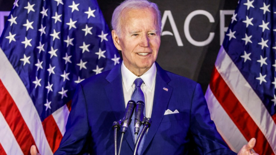 Biden greift Trump in erster &ouml;ffentlicher Rede seit Amtsende scharf an