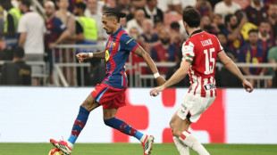 Supercoupe d'Espagne: le Bar&ccedil;a d&eacute;truit l'Athletic Bilbao et attend le Real ou l'Atl&eacute;tico en finale