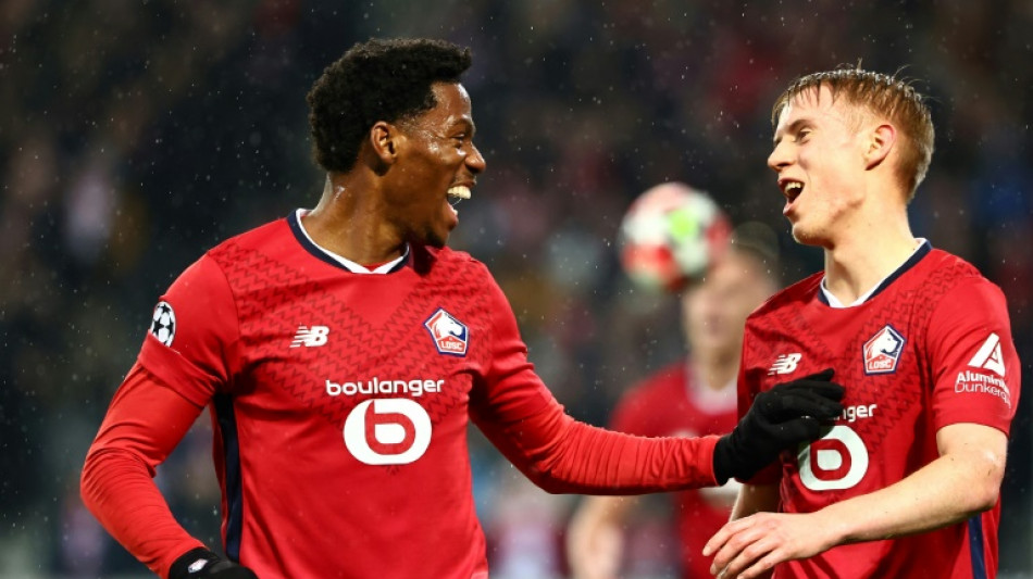 Ligue des champions: bouquet final &agrave; Lille, qui va en 8e en &eacute;crasant Feyenoord (6-1)