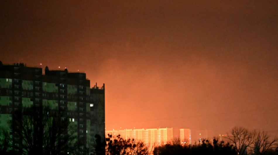 La capitale ukrainienne ciblée par une vaste attaque russe