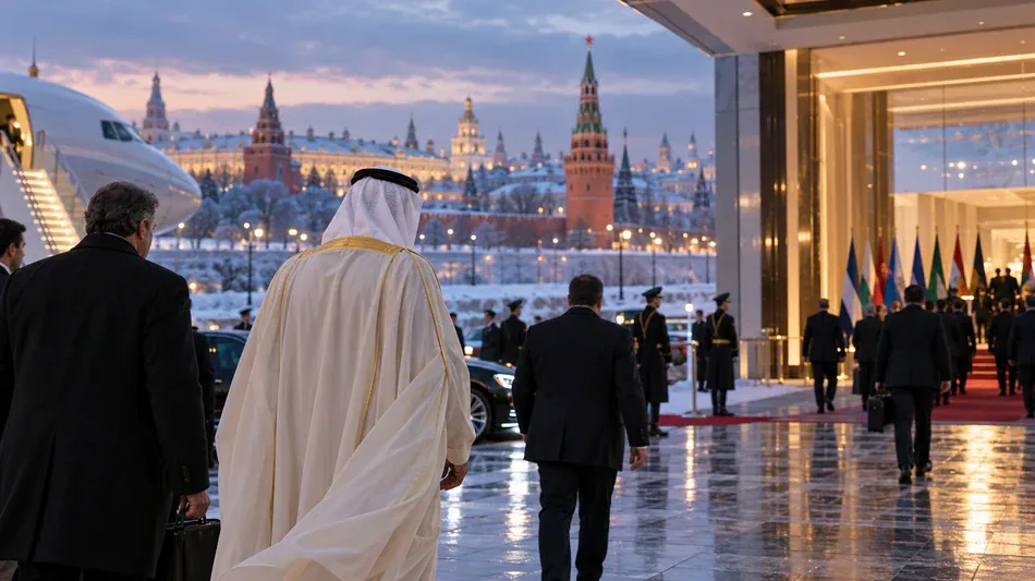 Qatar Amir arrives in Moscow for eighth GECF summit