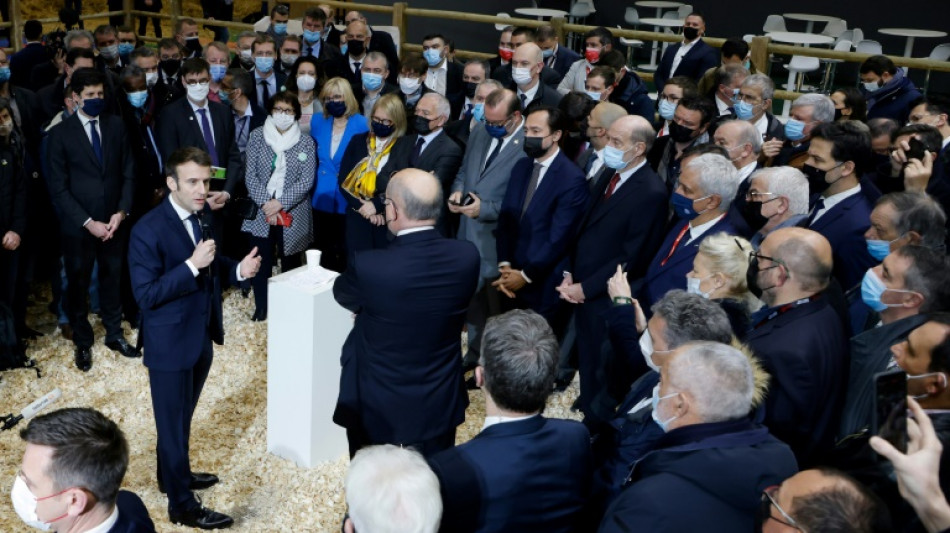 Macron appelle &agrave; la "r&eacute;silience" au Salon de l'agriculture en pleine guerre en Ukraine 