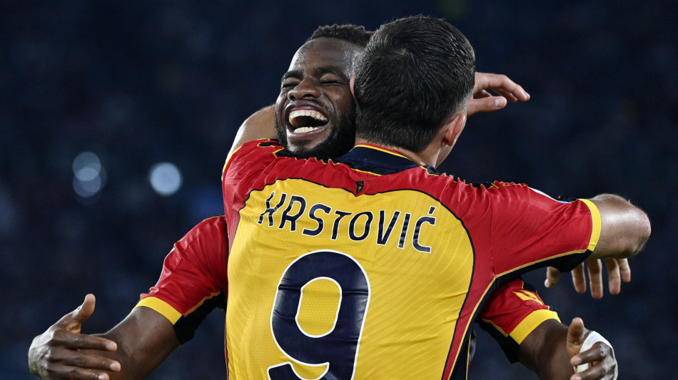 Coppa Italia: il Lecce batte 2-0 la Juve Stabio avanti