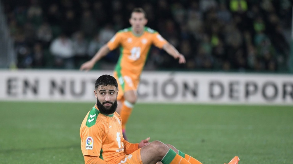 Betis playmaker Fekir out for season with knee injury